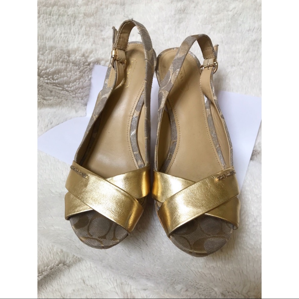Coach Wedges - Picture 2 of 6